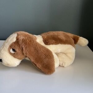 Vintage 1998 Ty Tracker Bassett Hound Dog Beanie Buddy‎ Plush Stuffed Animal T21